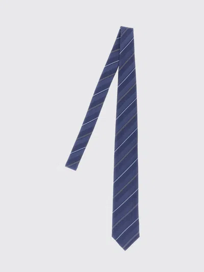 Brunello Cucinelli Tie Men  In Gray