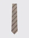 Brunello Cucinelli Textured Tie Diagonal Stripe Pattern In Multi