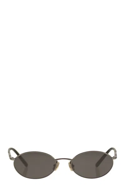 BRUNELLO CUCINELLI BRUNELLO CUCINELLI TIMELESS REFLECTIONS SUNGLASSES IN TITANIUM