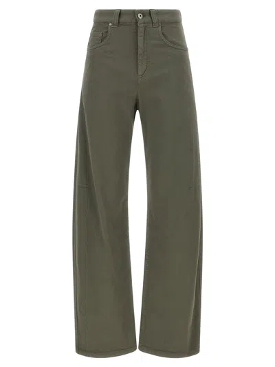 Brunello Cucinelli Tino Jeans In Green