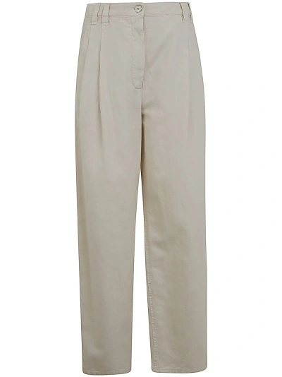 Brunello Cucinelli Tinted Trouser In White
