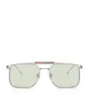 Brunello Cucinelli Man Sunglass Bc2005st In Silver