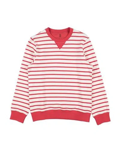 Brunello Cucinelli Babies'  Toddler Boy Sweatshirt Red Size 4 Cotton, Elastane