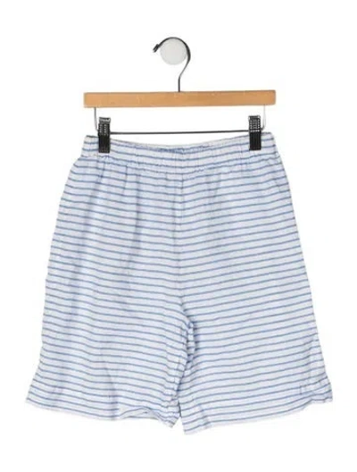 Pre-owned Brunello Cucinelli Babies' Toddler Boys' Pattern Printed Shorts In White