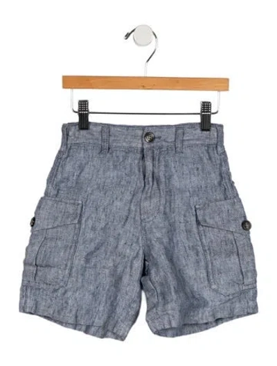 Pre-owned Brunello Cucinelli Babies' Toddler Boys' Shorts In Blue