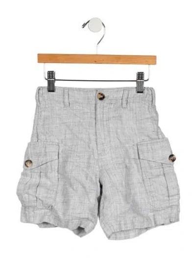 Pre-owned Brunello Cucinelli Babies' Toddler Boys' Shorts In Gray