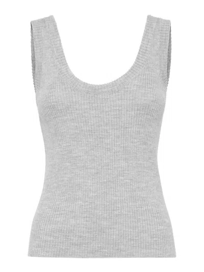 BRUNELLO CUCINELLI RIBBED TANK TOP