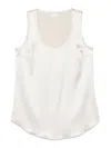 Brunello Cucinelli Women Reversible Top In Grey