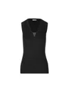 Brunello Cucinelli Monile Tank Top Women In Black