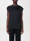 Brunello Cucinelli Top  Woman Color Black In 黑色