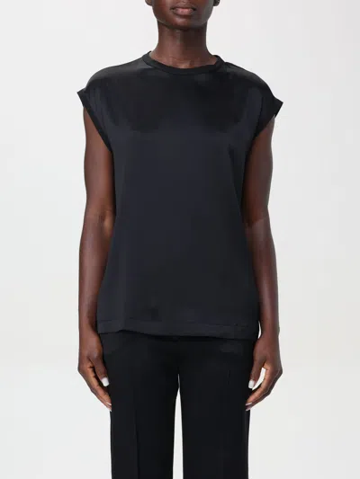 Brunello Cucinelli Top  Woman Color Black In 黑色