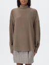 Brunello Cucinelli Silk Blouse In Brown