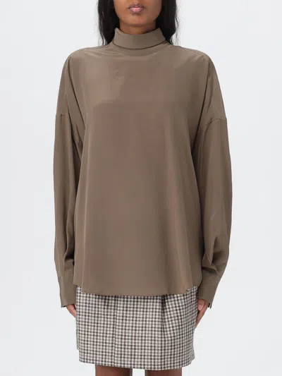 BRUNELLO CUCINELLI TOP BRUNELLO CUCINELLI WOMAN COLOR BROWN,H30866032