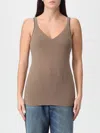 Brunello Cucinelli Top  Woman Color Cocoa In Brown