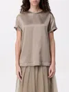 Brunello Cucinelli Top  Woman Color Grey In Grey