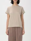 Brunello Cucinelli Top  Woman Color Beige In Sand