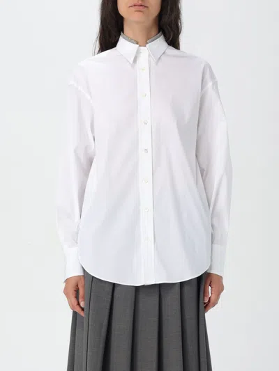 Brunello Cucinelli Shirt  Woman Color White