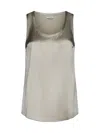 Brunello Cucinelli Top In Jackfruit