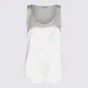 Brunello Cucinelli Top Light And Natural In Neutral