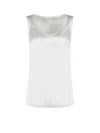 Brunello Cucinelli Top In Naturale (white)