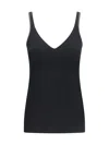Brunello Cucinelli Women Top With Embellishments In Black