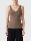 Brunello Cucinelli Top Woman In Gray