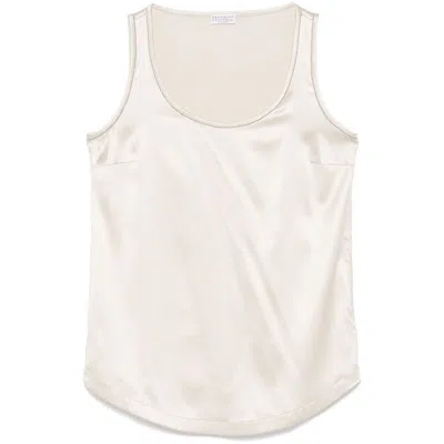 Brunello Cucinelli Tops In Beige