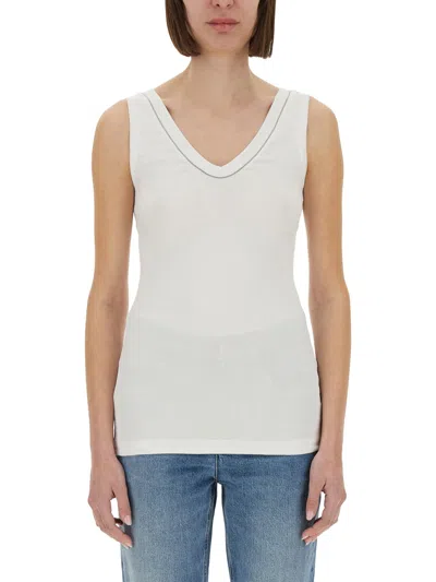 BRUNELLO CUCINELLI TOPS IN COT