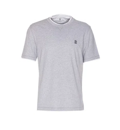 BRUNELLO CUCINELLI BRUNELLO CUCINELLI T-SHIRTS AND POLOS