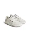 Brunello Cucinelli Touch-strap Leather Sneakers In 白色