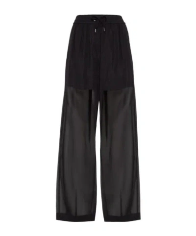 BRUNELLO CUCINELLI BRUNELLO CUCINELLI ORGANZA TRACK TROUSERS