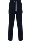 Brunello Cucinelli Cotton Blend Sweatpants In Blue