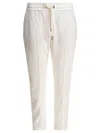 Brunello Cucinelli "track" Pants In White