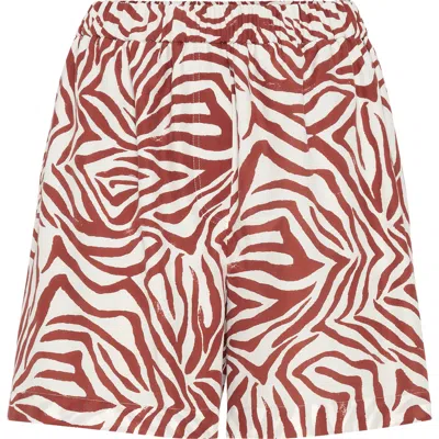 Brunello Cucinelli Track Shorts In Red