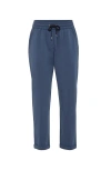 Brunello Cucinelli Track Trousers In Blue