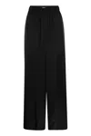 Brunello Cucinelli Track Trousers In Stretch Silk Satin
