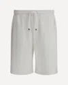 Brunello Cucinelli Cotton Blend Shorts With Elasticized Waistband