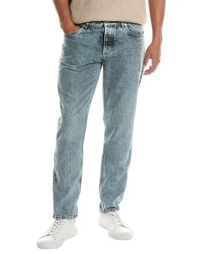 Brunello Cucinelli Traditional Fit Jean In Blue