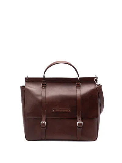 Brunello Cucinelli Travel Bag In Pink