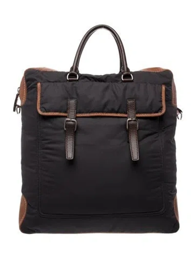 Pre-owned Brunello Cucinelli Travel Bag In Black