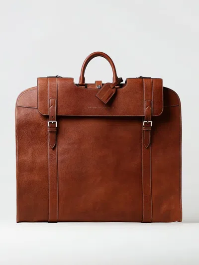 Brunello Cucinelli Travel Bag  Men In Leather