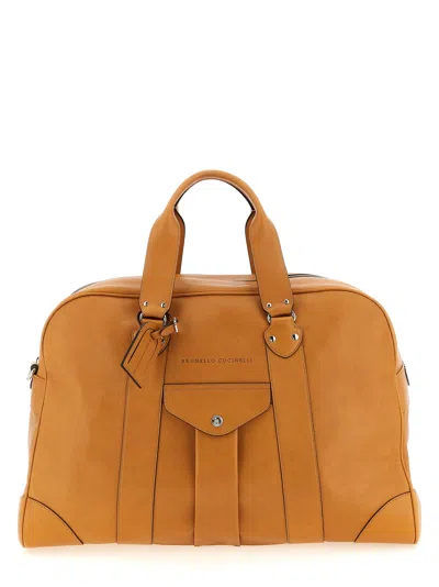 Brunello Cucinelli Travel Home & Lifestyle Brown In Gold