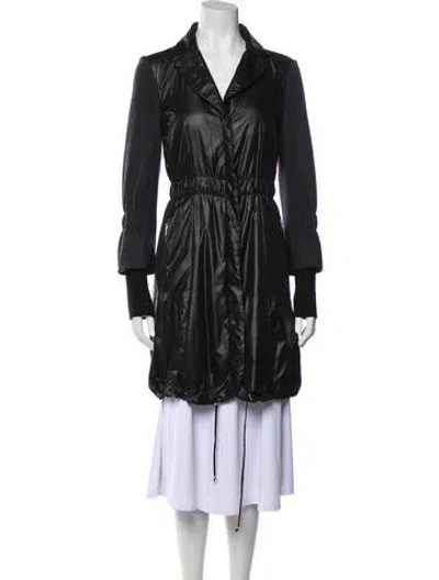 Pre-owned Brunello Cucinelli Trench Coat In Black