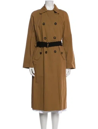 Pre-owned Brunello Cucinelli Trench Coat In Brown