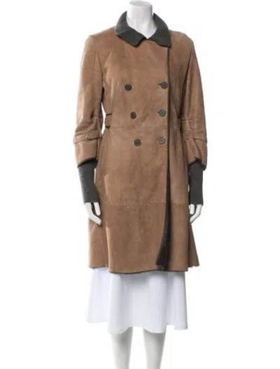 Pre-owned Brunello Cucinelli Trench Coat In Neutral