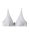 Brunello Cucinelli Triangle-cup Bikini In White