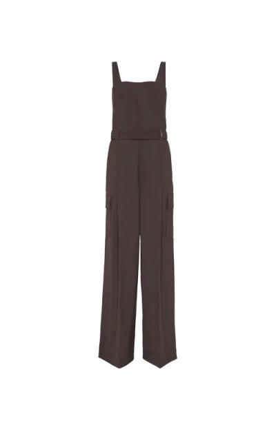 BRUNELLO CUCINELLI BRUNELLO CUCINELLI TROPICAL LUXURY WOOL JUMPSUIT