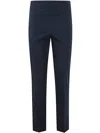 Brunello Cucinelli Capri  With Monili Trousers Blue In Blue