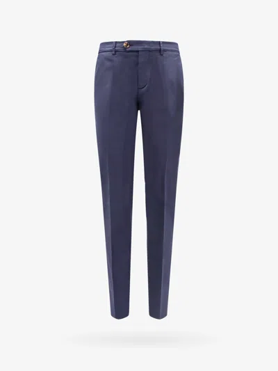 Brunello Cucinelli Trouser In Blue