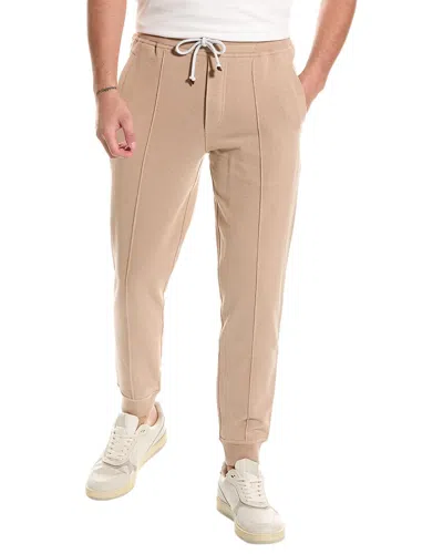 Brunello Cucinelli Trouser In Brown